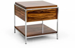 Mytto Квадратный деревянный журнальный столик с вещевым ящиком Larforma