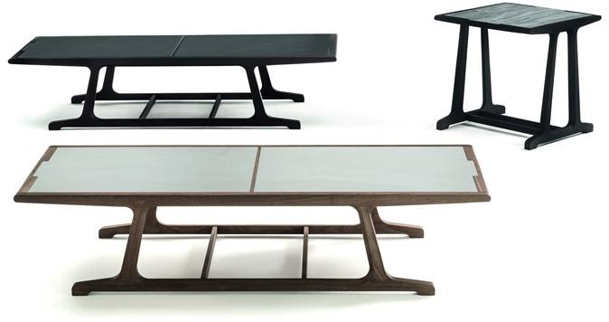 Frigerio Salotti Высокий квадратный стол из керамогранита Archè Arche sun-id-1494788 - Вид №1