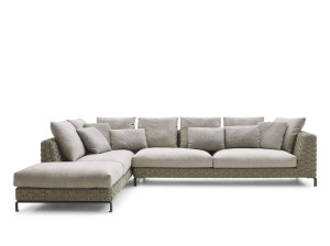 Диван с шезлонгом