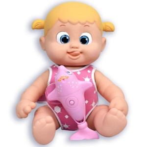 801011g Кукла Бони плавающая с дельфином, 35 см Bouncin' Babies