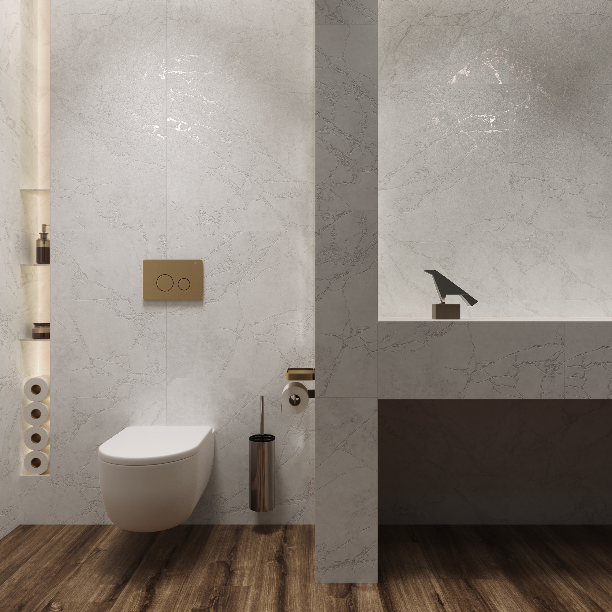 ARCTIC WHITE ARCADIA CERAMICA CR6008-A