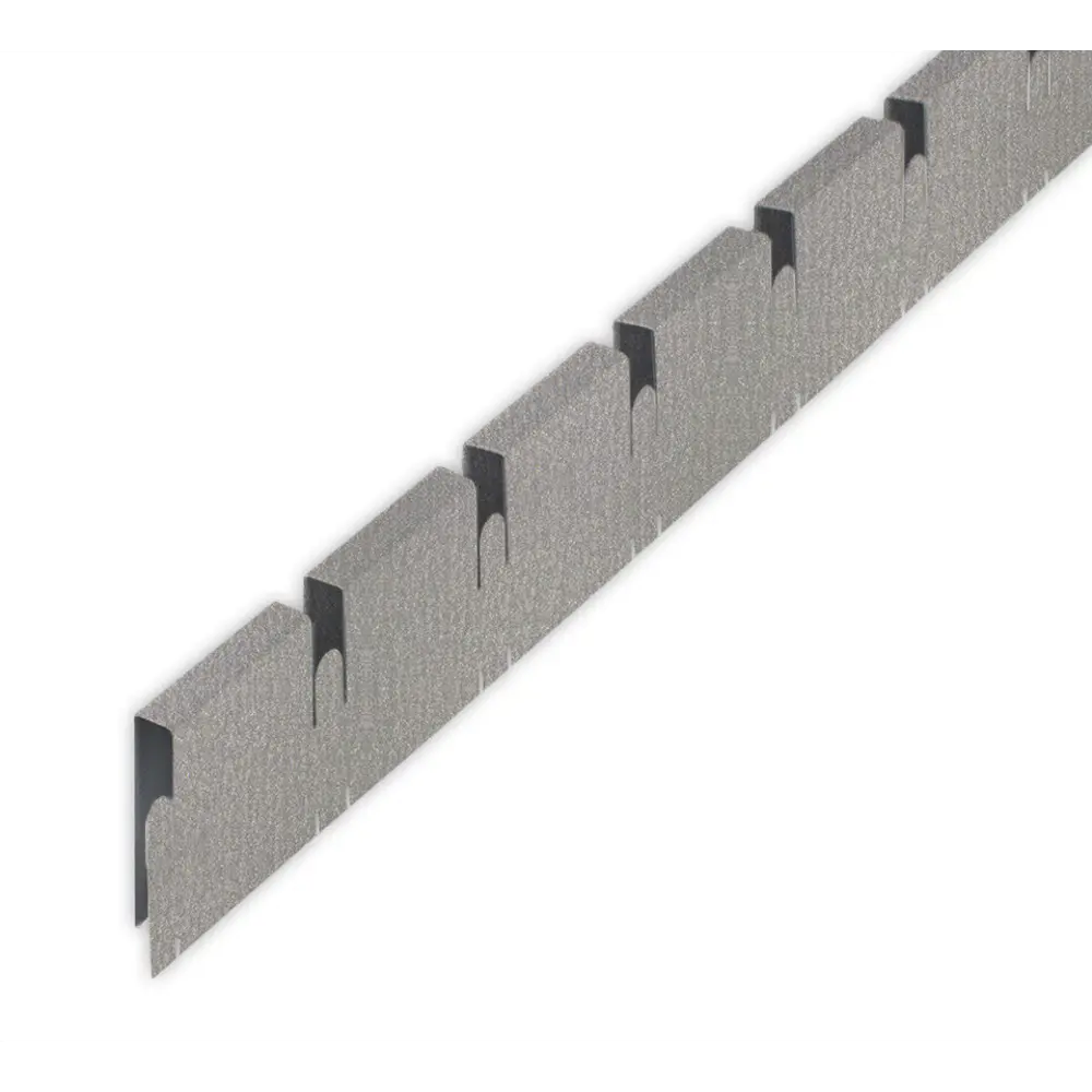 Профиль грильято Албес папа 50x50x40 мм серый 0.6 м STLM-2079600