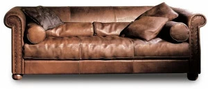BAXTER Кожаный диван Alfred