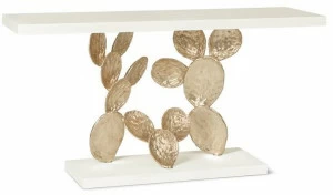 Ginger & Jagger Консоль из лакированного прямоугольного камня Earth to earth