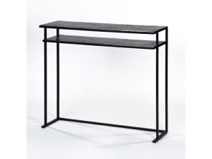 Алюминиевая прямоугольная консоль с полками