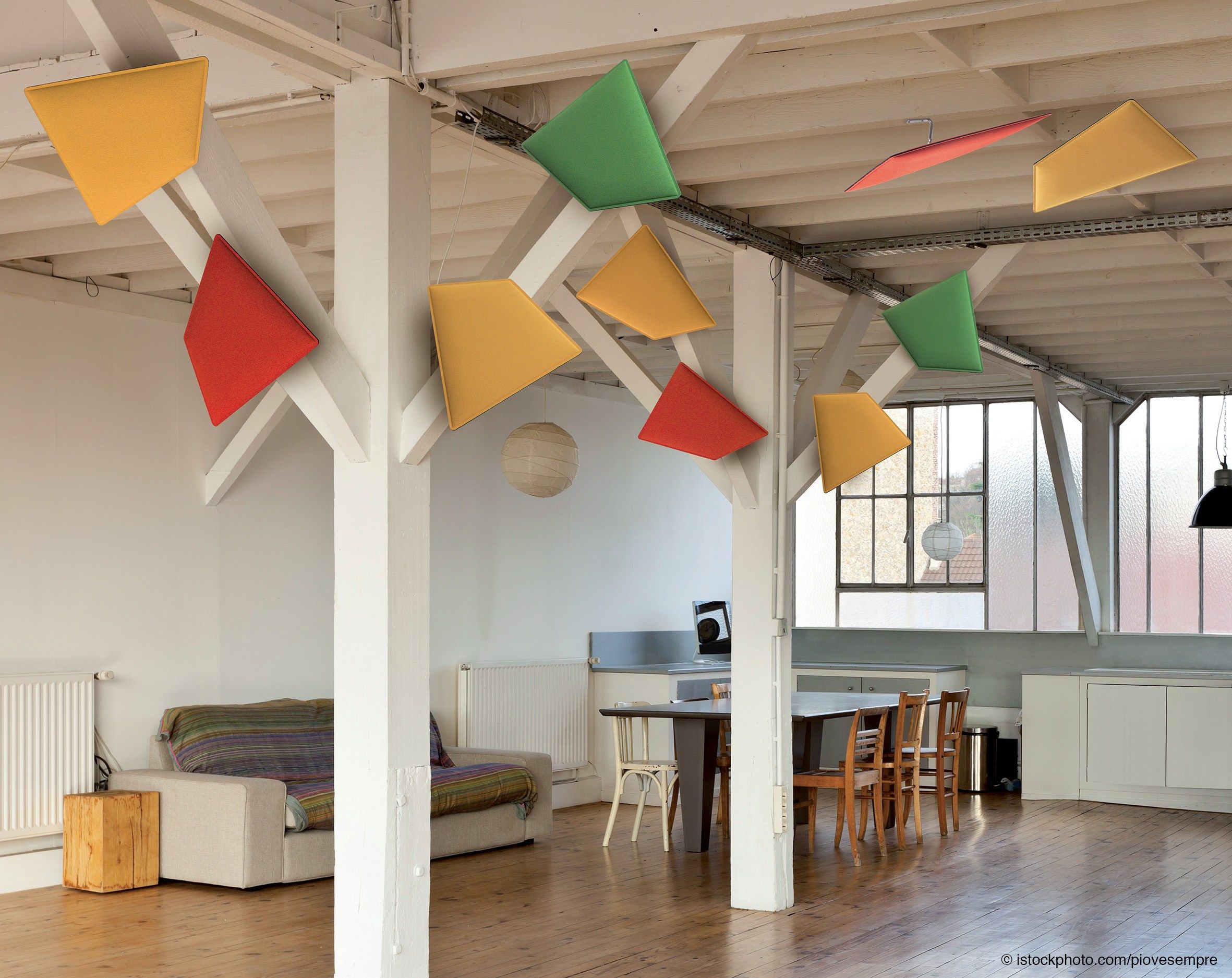 Акустическая панель в Trevira® CS Caimi Brevetti FLAP ARCH-00123195 - Вид №19