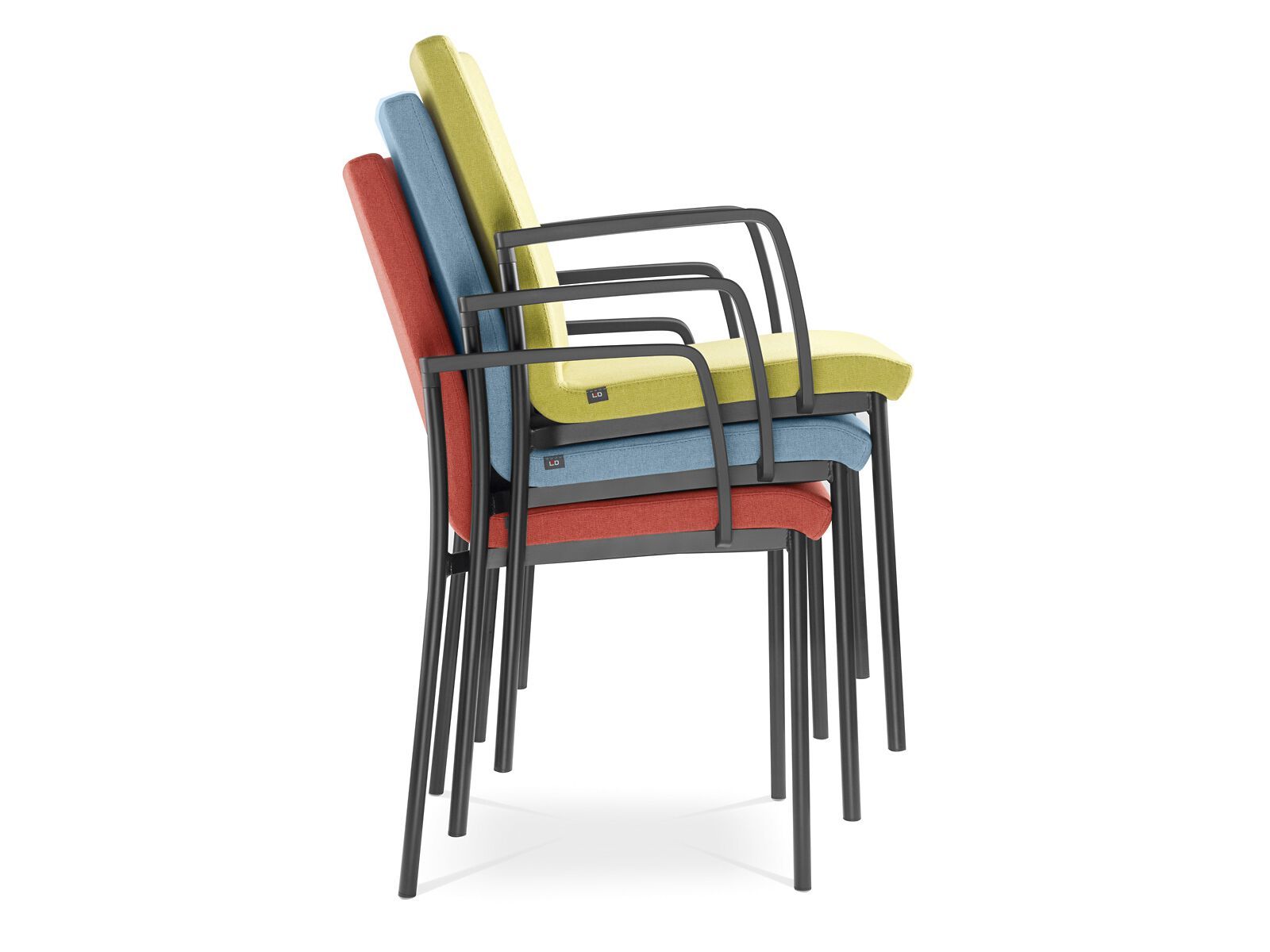 Тканевый стул для конференций с подлокотниками LD Seating Seance Care ARCH-00087699 - Вид №2