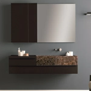 Toscoquattro Комплект мебели для ванной 03 PIANO мокко матов.