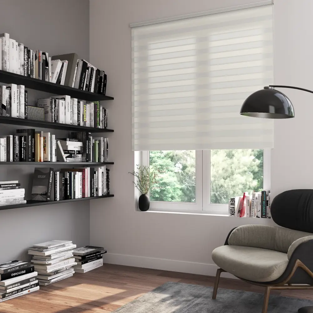 INSPIRE Moscou - Рулонная штора день-ночь 180×175 см белая 85225614 STLM-0060049 - Вид №8