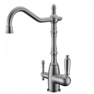 Zorg ZR 312 YF33 Satin Смеситель для кухни Zorg 355х230 мм