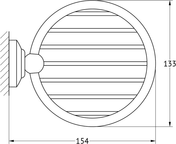 STI 506 Мыльница-решетка 3SC STILMAR ANTIQUE BRONZE Treesseci 3SC - Вид №1