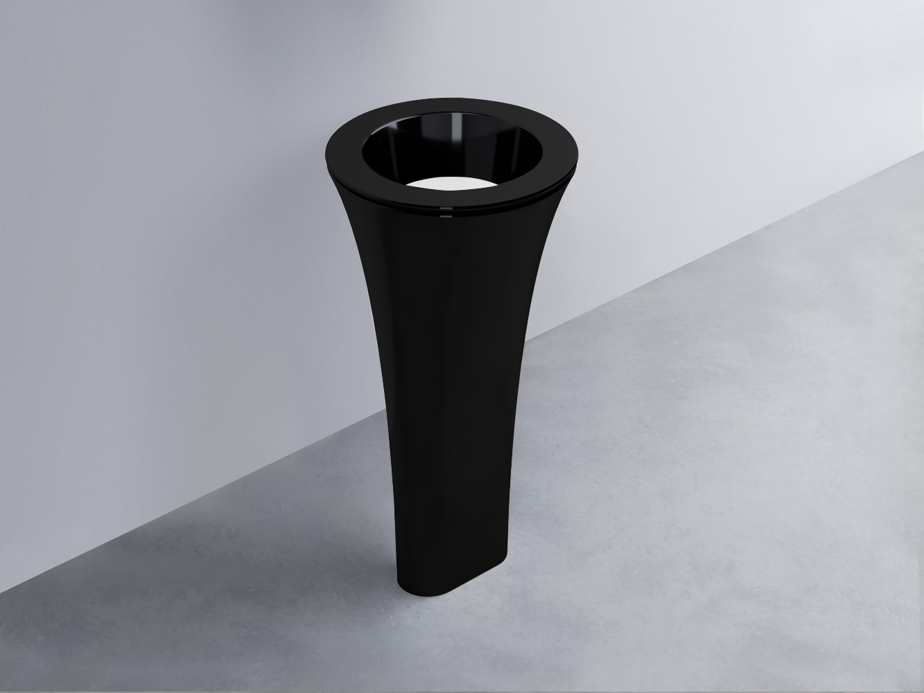 AMLA45-N+AMPILT-BL+AMCOLT-N Раковина Amedeo Tondo отдельностоящая cielo Enjoy + Amedeo Ceramica Cielo