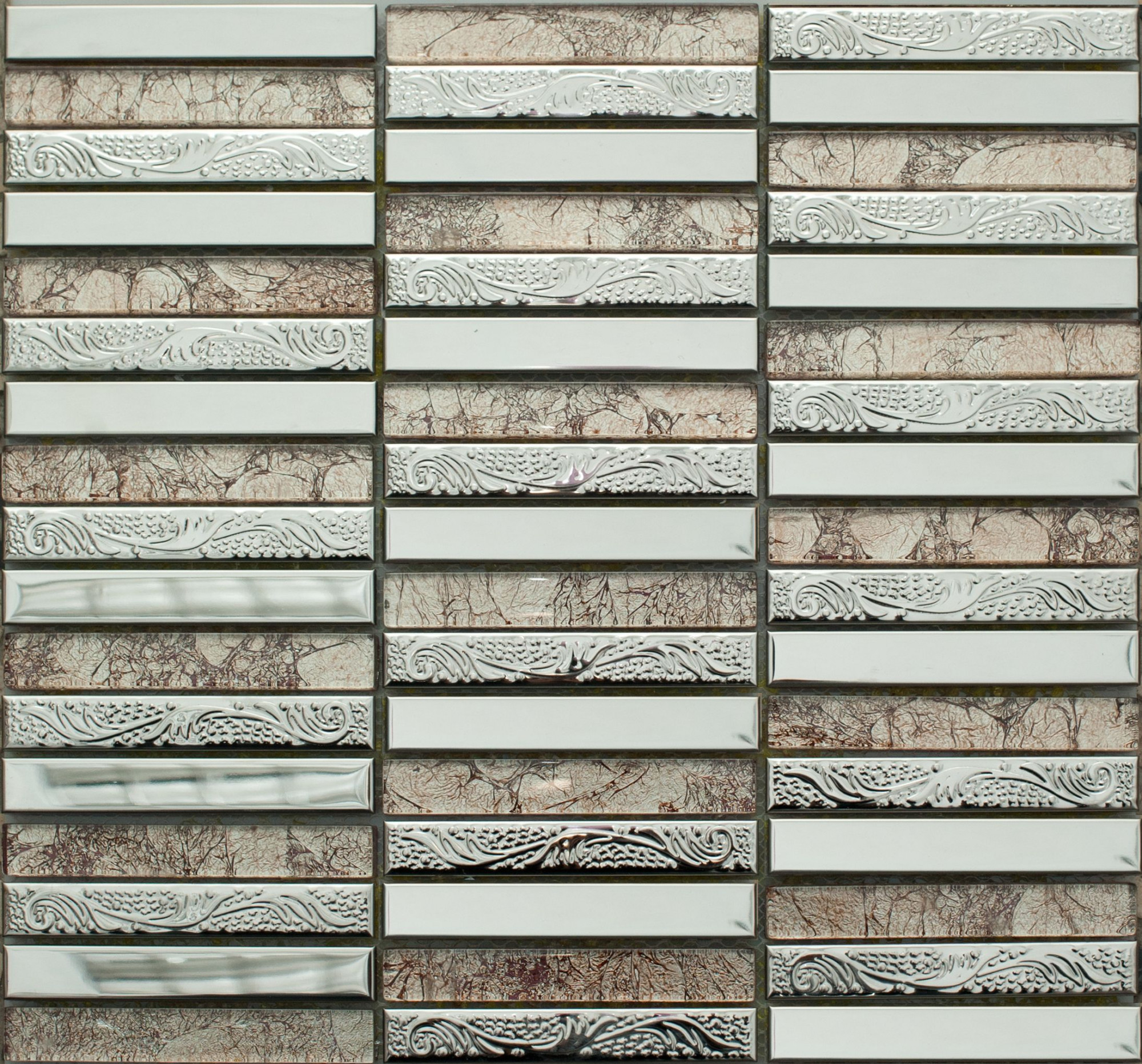 Мозаика металлическая MS-621 SN-Mosaic Metal 