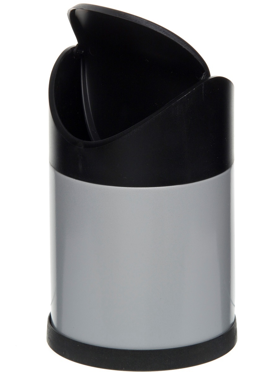 Вёдра с педалью и крышкой Auriga 1.5L Grey NAVAKO 11041 - Вид №1