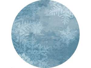 Круглый ковер / шерстяной ковер