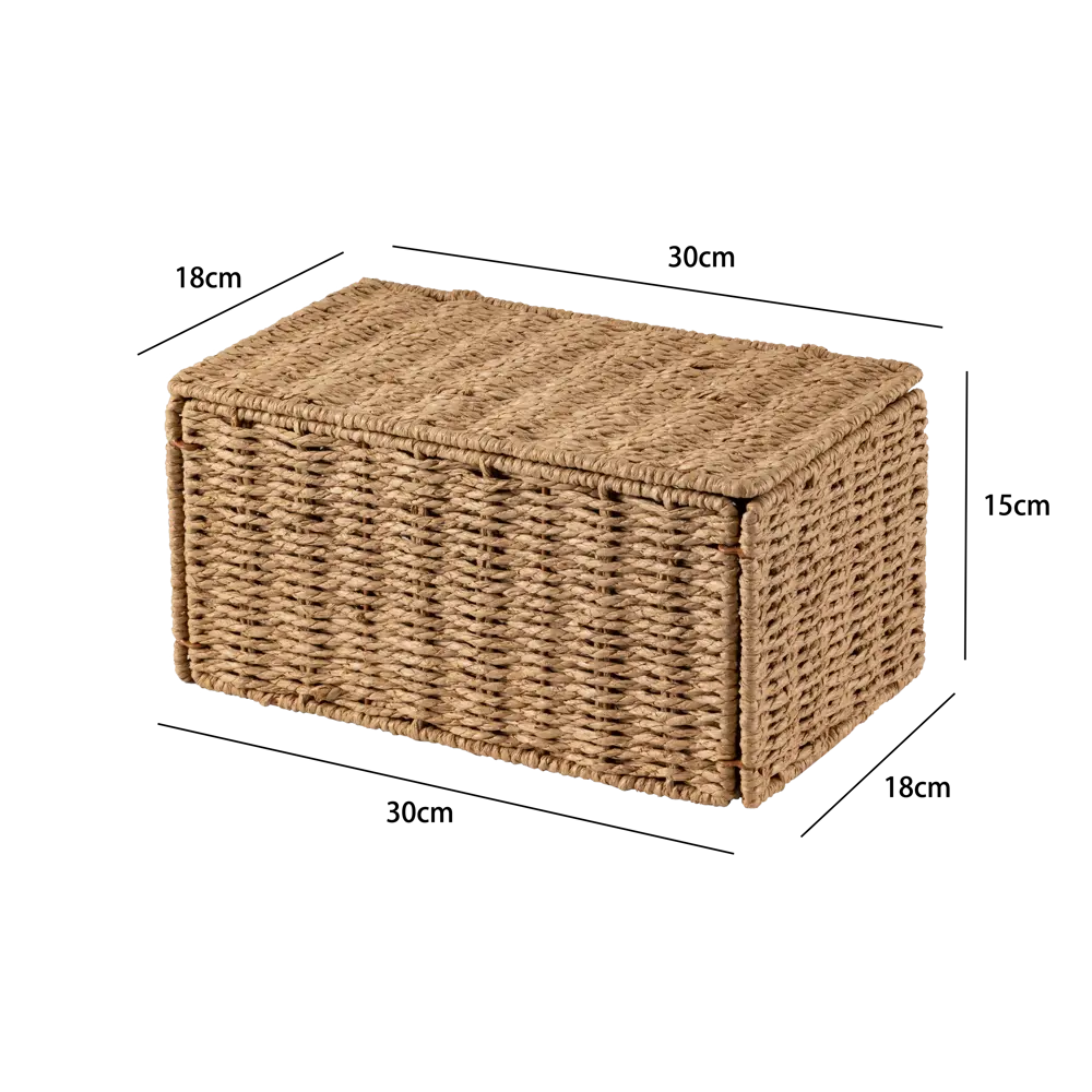 Корзина с кр 18X15X30 см беж Konsensa 89453510 STLM-2203677 