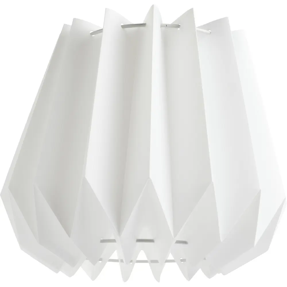 Абажур Yucca 1xЕ27x60 Вт, пластик, цвет белый 18564197 STLM-2070850 INSPIRE 