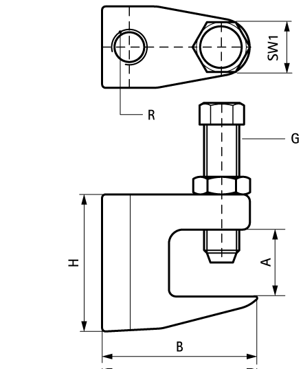 6003008 BIS Струбцины для балок walraven  - Вид №1