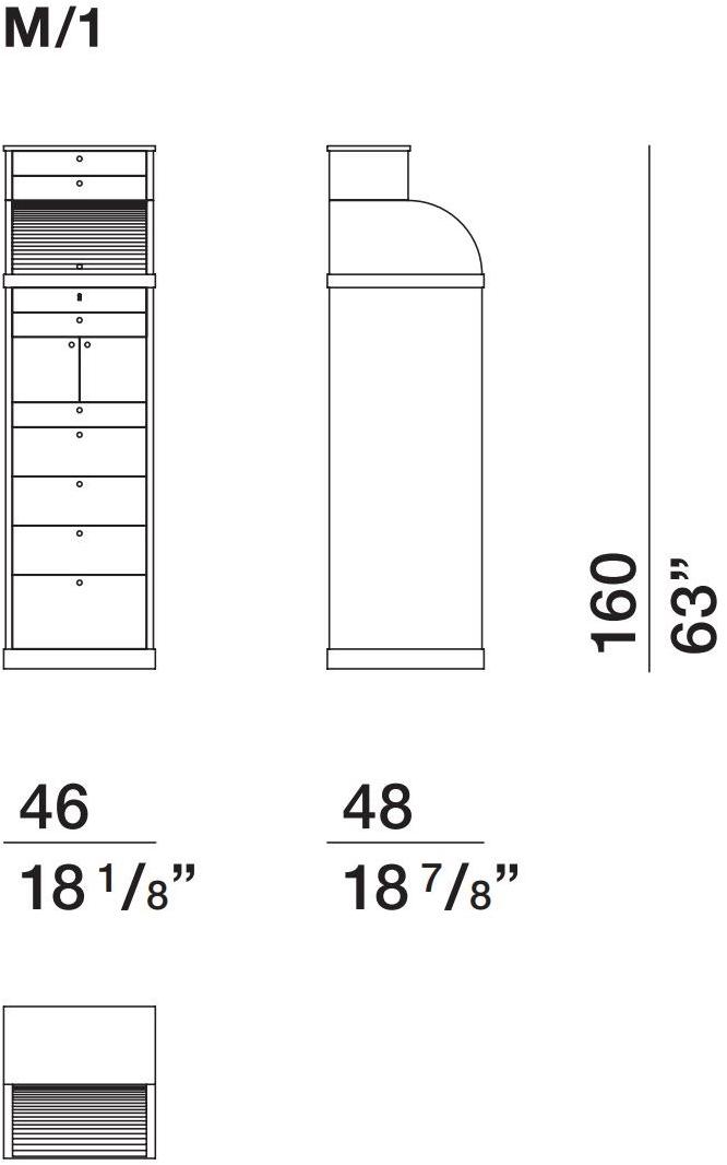 Molteni & C. Ящик секретарского шкафа sun-id-1384556 - Вид №2