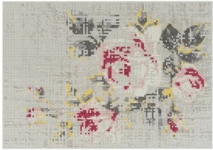 GAN Цветочный ковер из шерсти Canevas