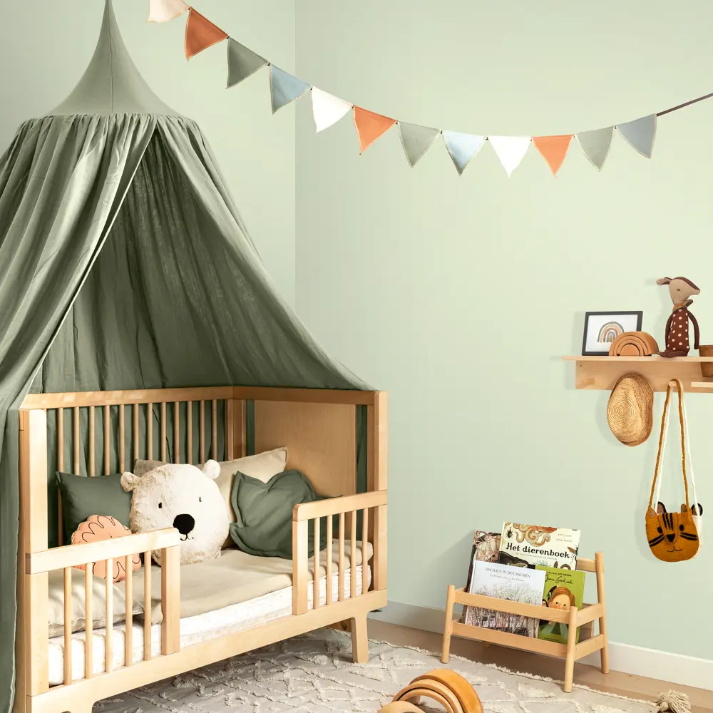 Обои флизелиновые Wall Up Dream зеленые 1.06 м 654561 DREAMLAND STLM-2130820 - Вид №4