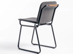 Manganèse Éditions Стул на санках из ткани со встроенной подушкой Cherche midi