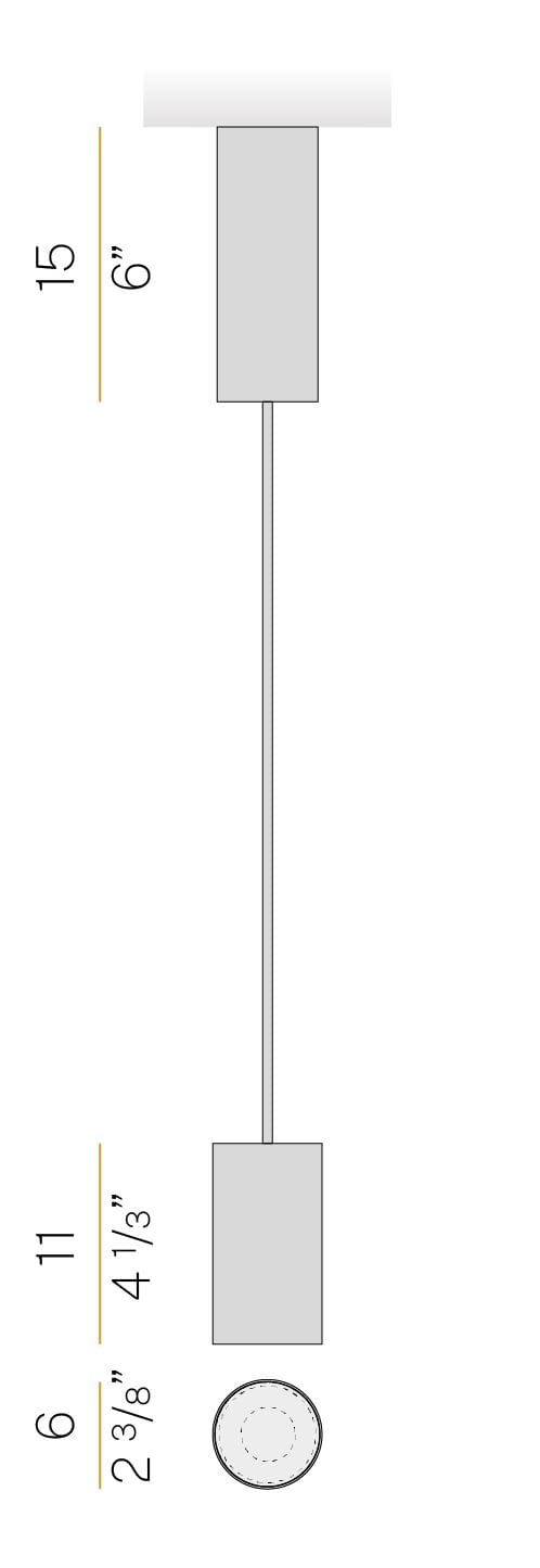 Экструдированный алюминиевый светодиодный подвесной светильник Panzeri 432 пути ARCH-00013883 - Вид №2