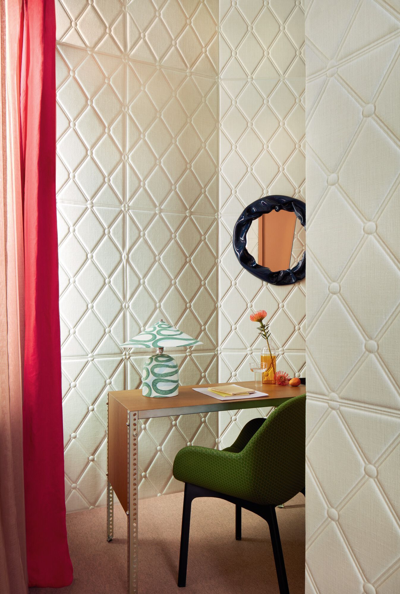 Льняная настенная ткань Élitis Forms ARCH-00084308 - Вид №3