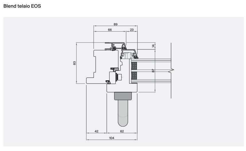 Минимальное деревянное окно-алюминий Impronta BLEND ARCH-00030717 - Вид №10