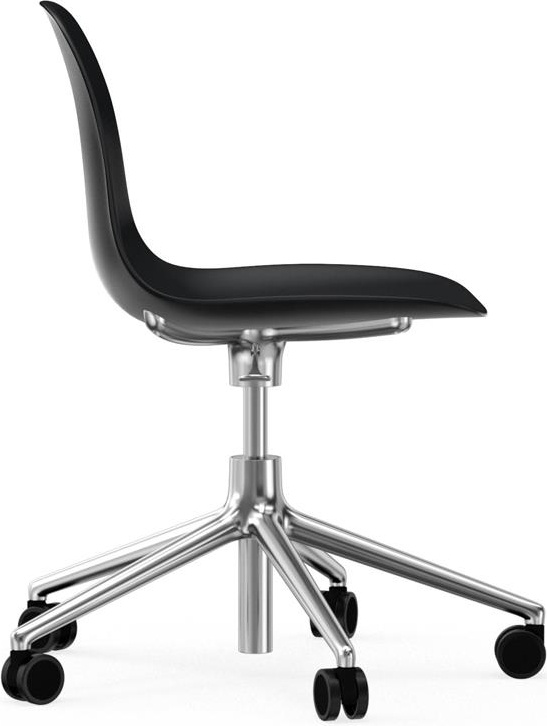 606042 Кресло Swivel 5W Gaslift Alu Black Normann Copenhagen Form - Вид №2