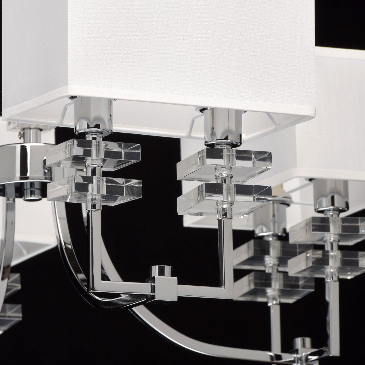 Подвесная люстра MW-Light Прато 1 101010608 белая MW-LIGHT ПРАТО 186545 Белый  - Вид №2