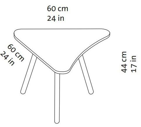brühl Приставной столик из березы sun-id-1417955 - Вид №4