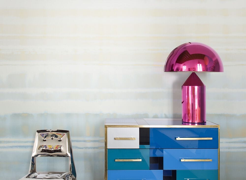 Полосатые обои Jannelli&Volpi СП 202 MURALS DECOR ARCH-00060083 - Вид №1