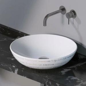 L241420G Накладная раковина на столешницу  круглая A. e T. Italia THIN