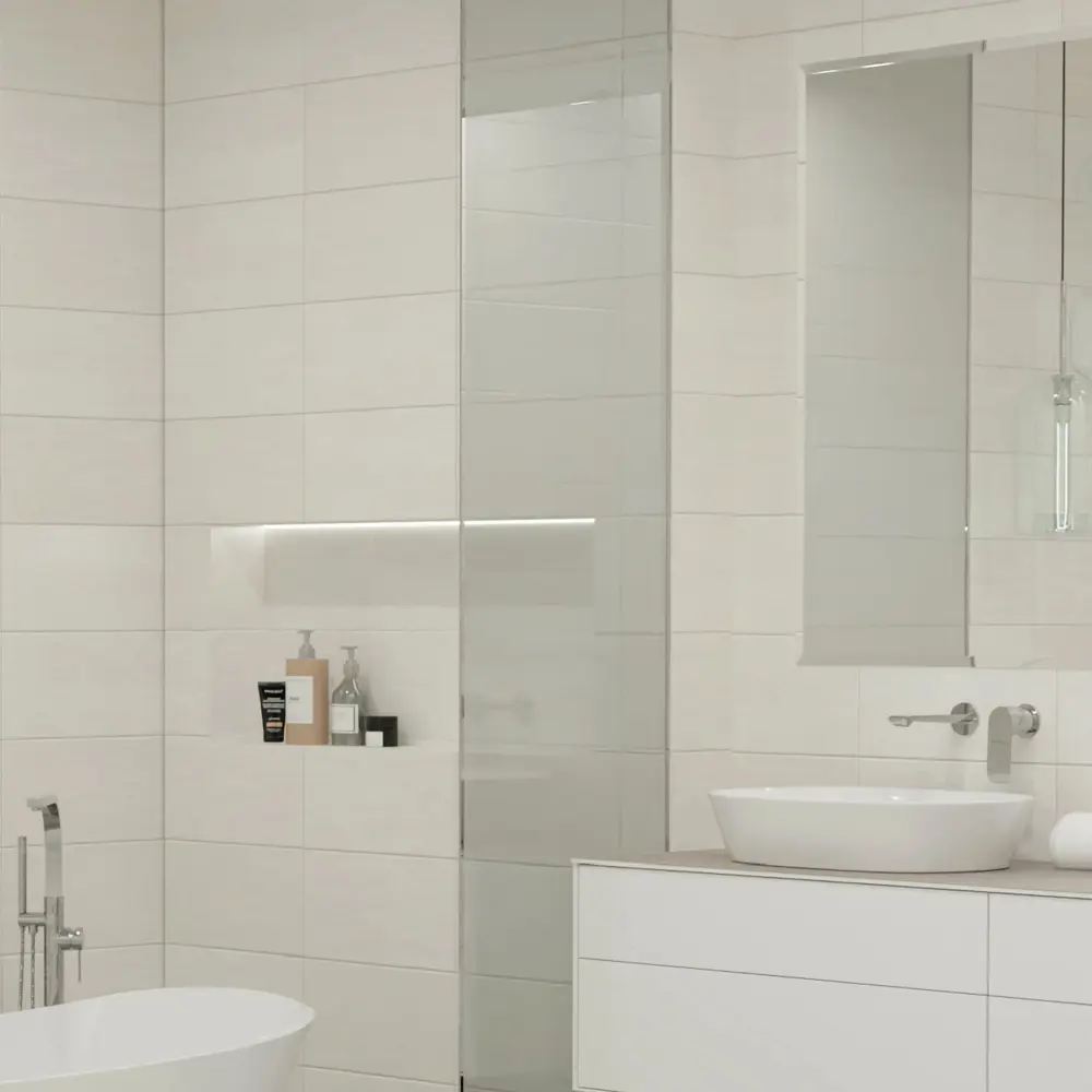 Настенная плитка KREAFORTA Mersey Stone 20x40 см 1.62 м² матовая цвет серый 89413668 STLM-2027202