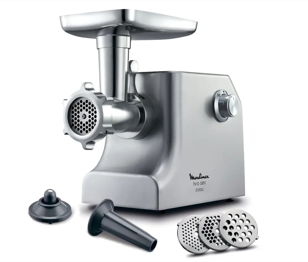 91315332 Мясорубка электрическая Moulinex ME856D32 2100 Вт цвет серебристый STLM-0879337