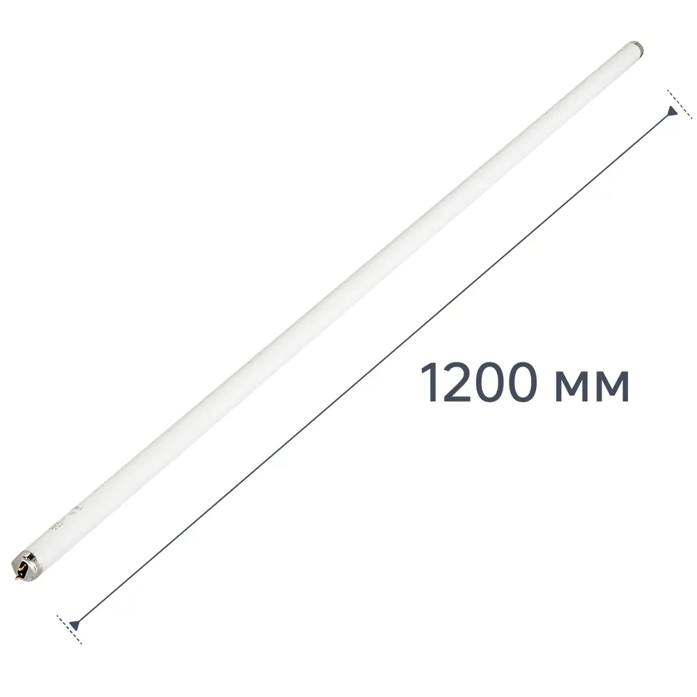 Фитолампа люминесцентная линейная для растений Osram T8 G13 36 Вт розовый свет 82610687 STLM-2007419 