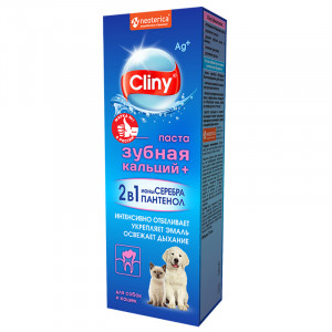 ПР0058511 Зубная паста кальций+ 75мл Cliny
