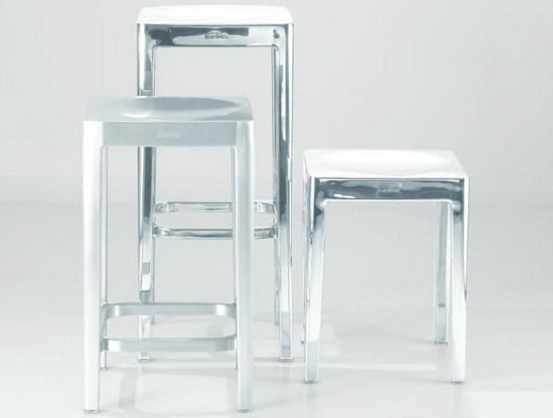 Emeco Барный стул из алюминия Emeco stool sun-id-1401218 - Вид №2