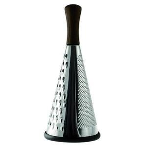 Терка коническая Legnoart Cooking, дерево/нержавеющая сталь, 13х30 см, темно-коричневая