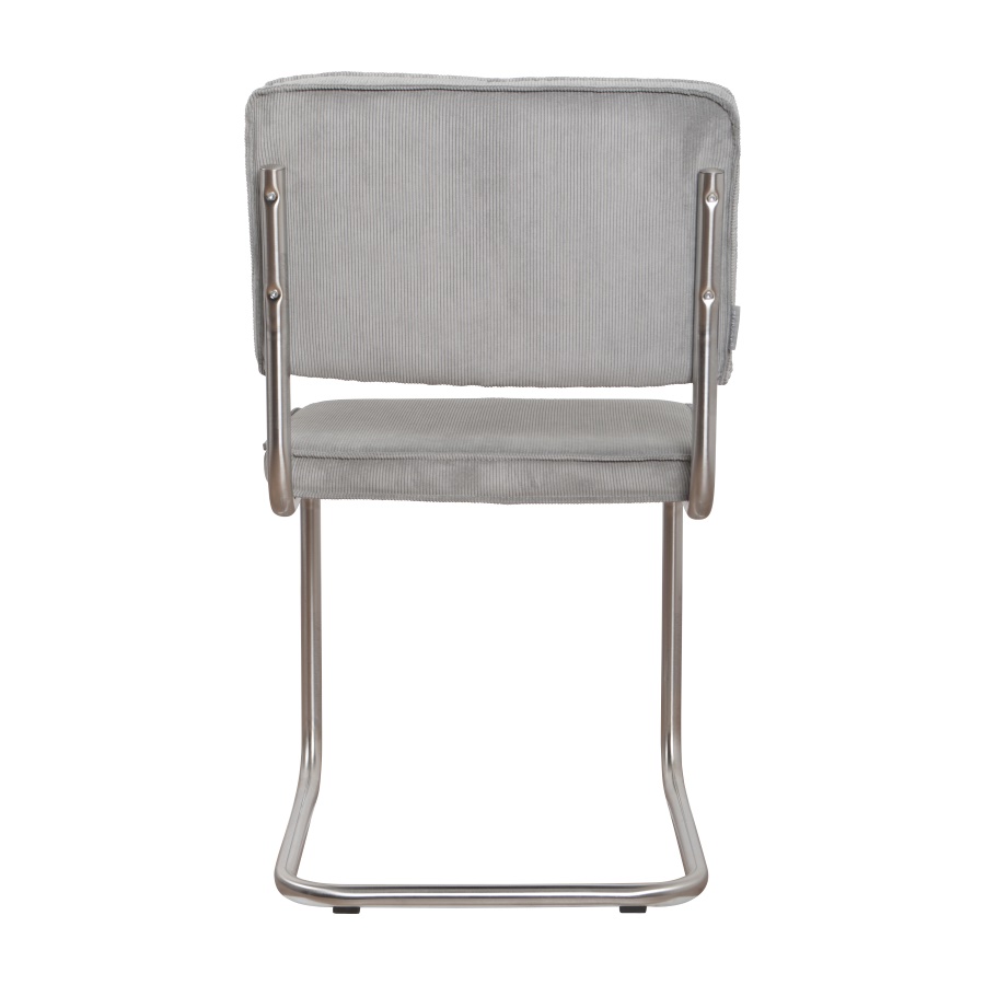 Стул Ridge Brushed Rib светло-серый Zuiver 1100089 - Вид №3