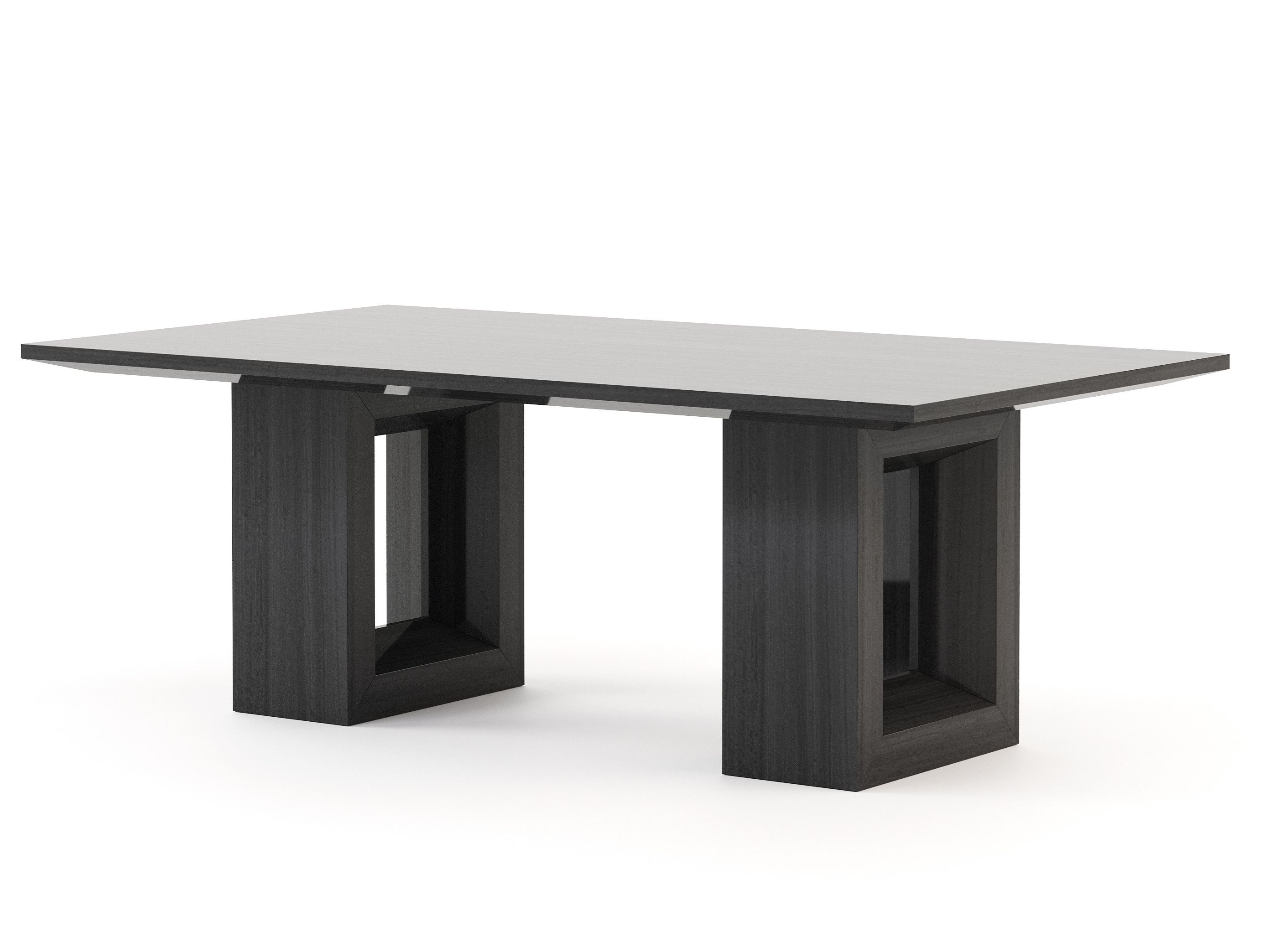 Прямоугольный обеденный стол из шпона Stylish Club ARCH-00082407 - Вид №2