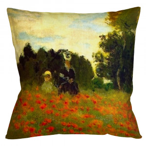 4113114 Арт-подушка «Маковое поле» Object Desire