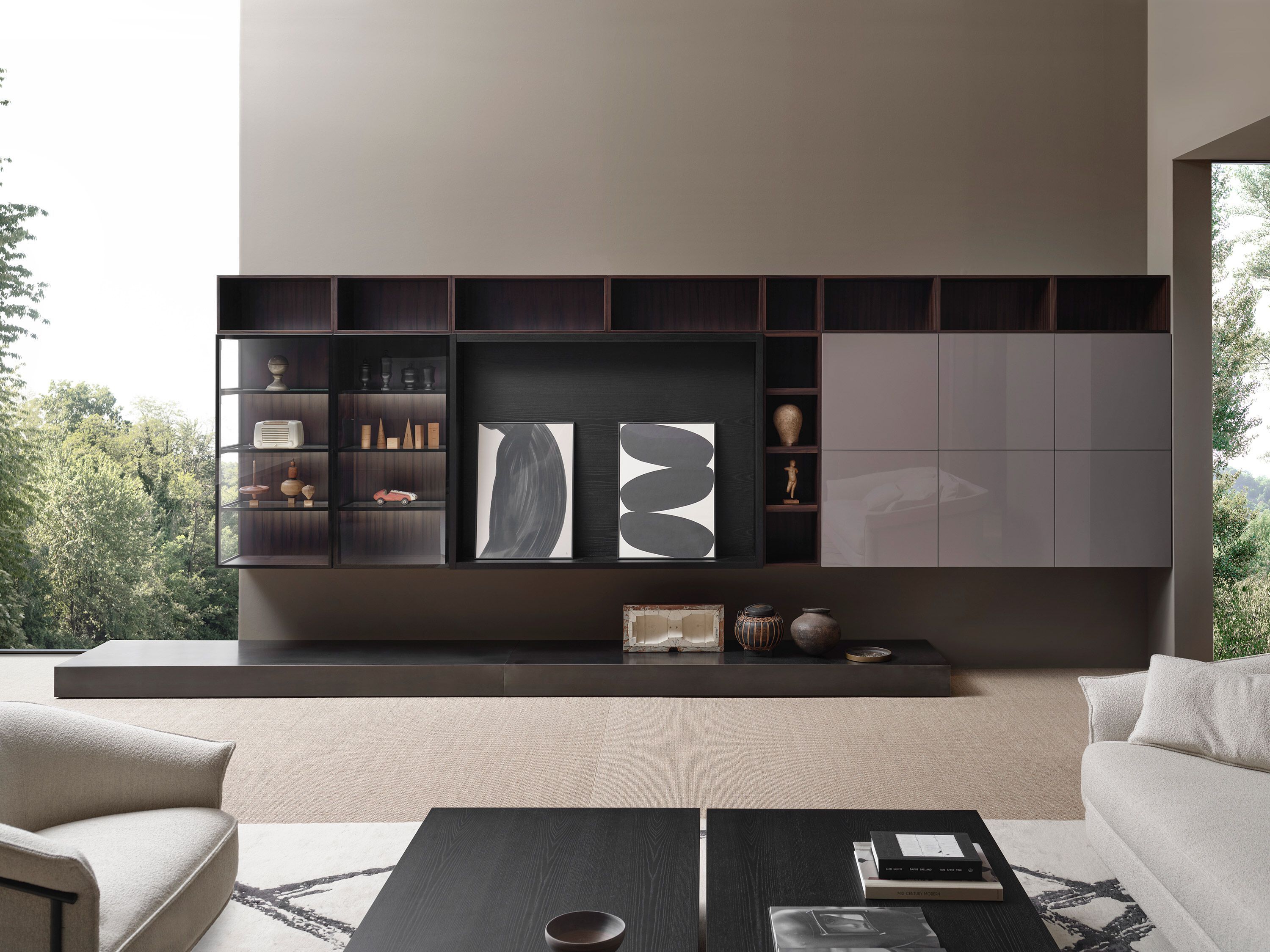 Модульная система контейнеров, столешниц и телевизоров Porro ARCH-00046188 - Вид №1