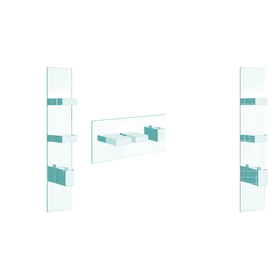 Смеситель для душа 43024 031 Gessi Inverso ХРОМ 43024031