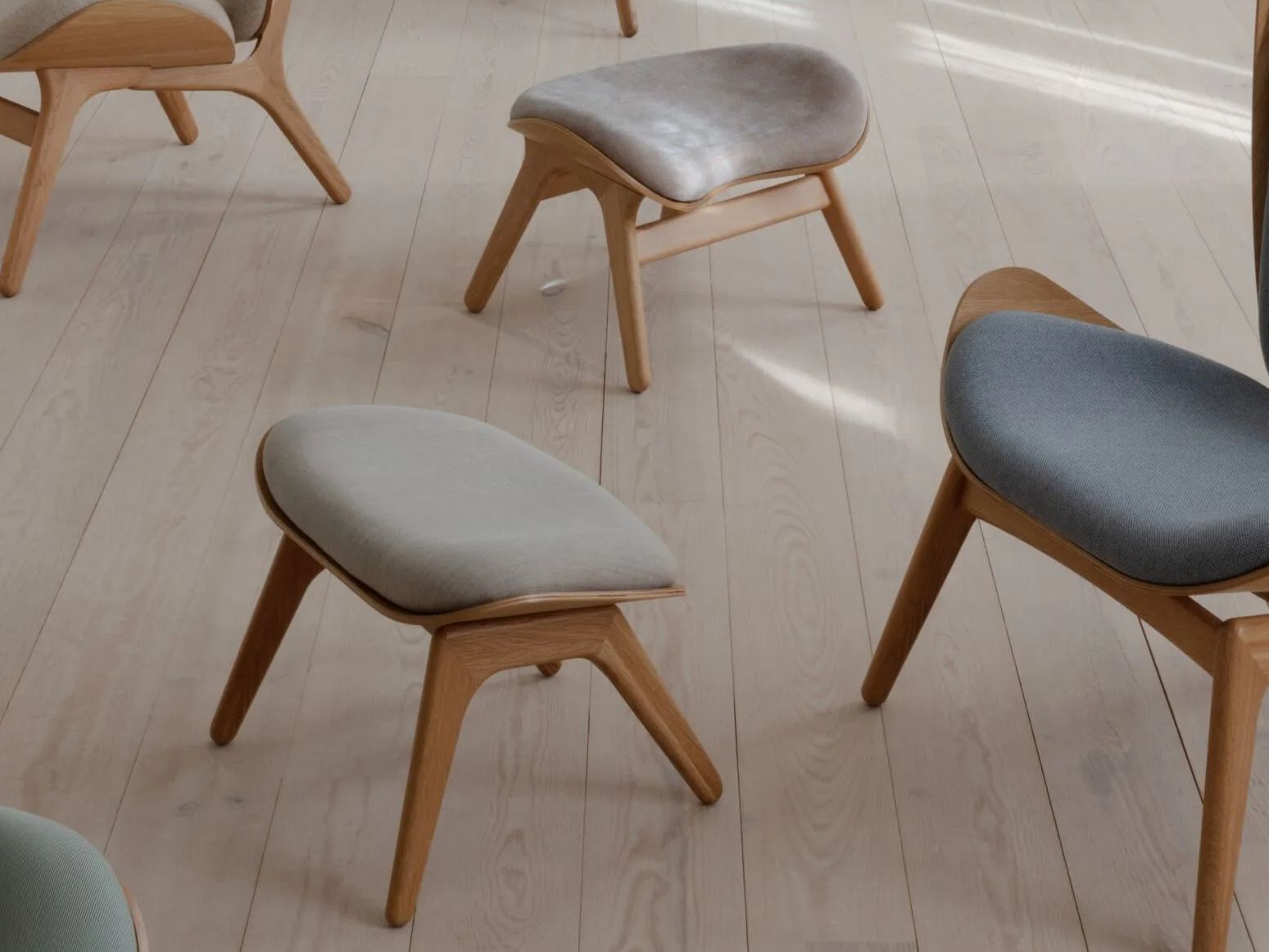 Мягкая подставка для ног из ткани Kvadrat UMAGE a Conversation Piece ARCH-00149927