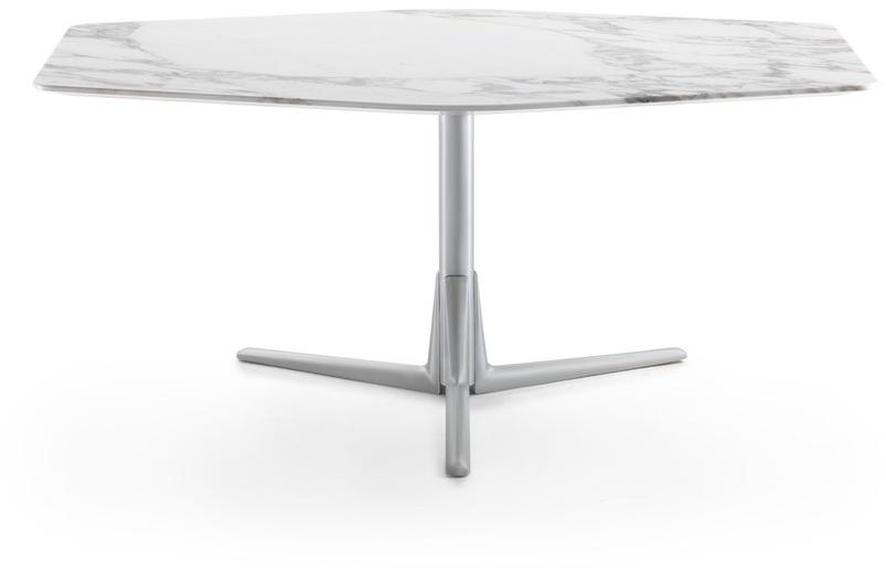 Flexform Журнальный столик из мрамора с подставкой 3 звезды Sveva sun-id-1370918 - Вид №1