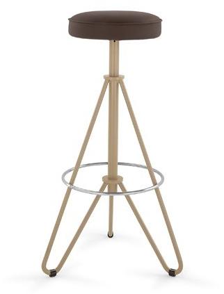 Adico Барный стул из искусственной кожи с подставкой для ног sun-id-1397703 - Вид №1