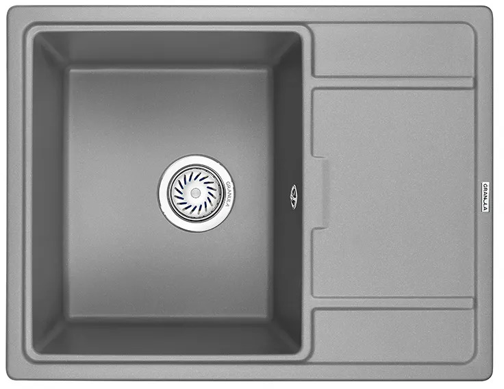 6503, АЛЮМИНИУМ, кухонная мойка, кварц