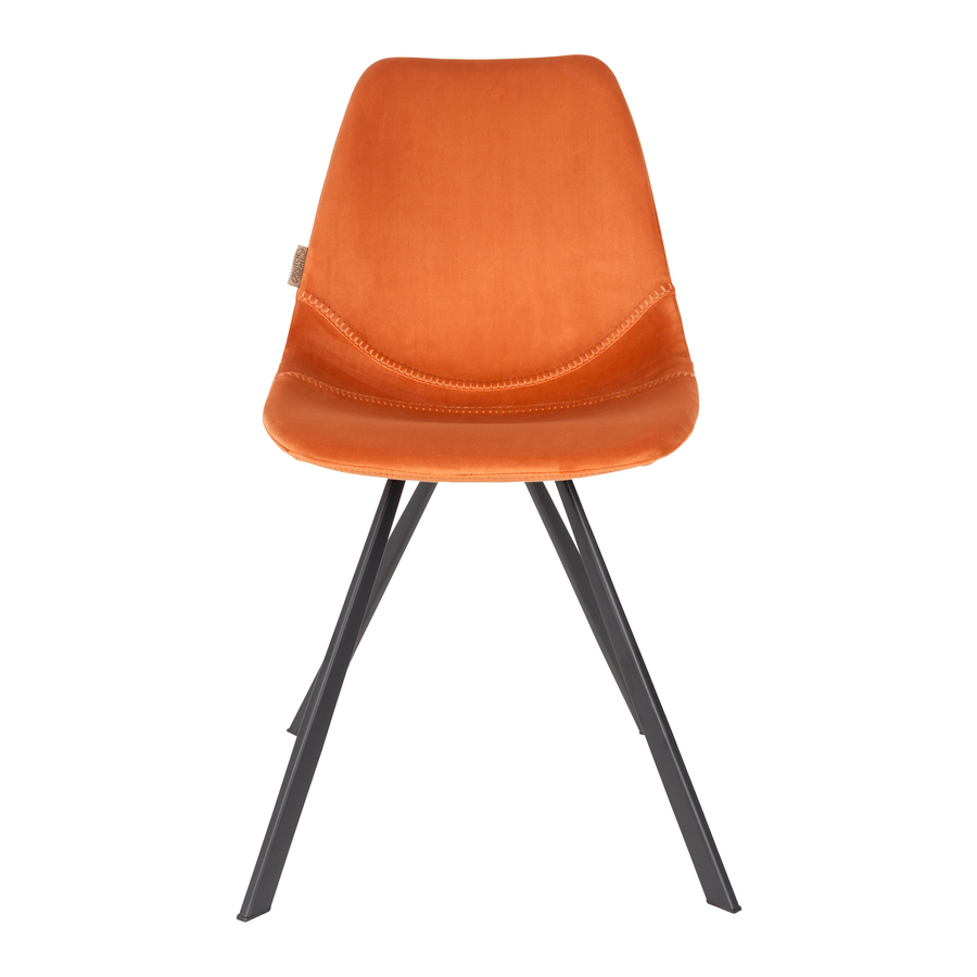 Стул Franky оранжевый Dutchbone 1100371 - Вид №3